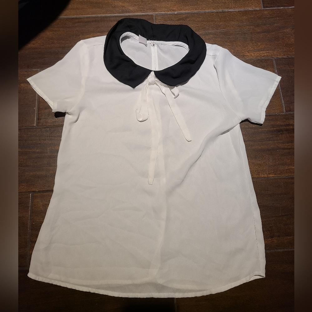 white bongo blouse
